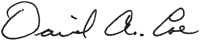 David A Coe Signature (1)
