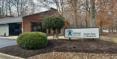 Peoples Place Building with Sign outside
